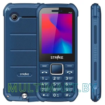 Мобильный телефон Strike P20 (синий)